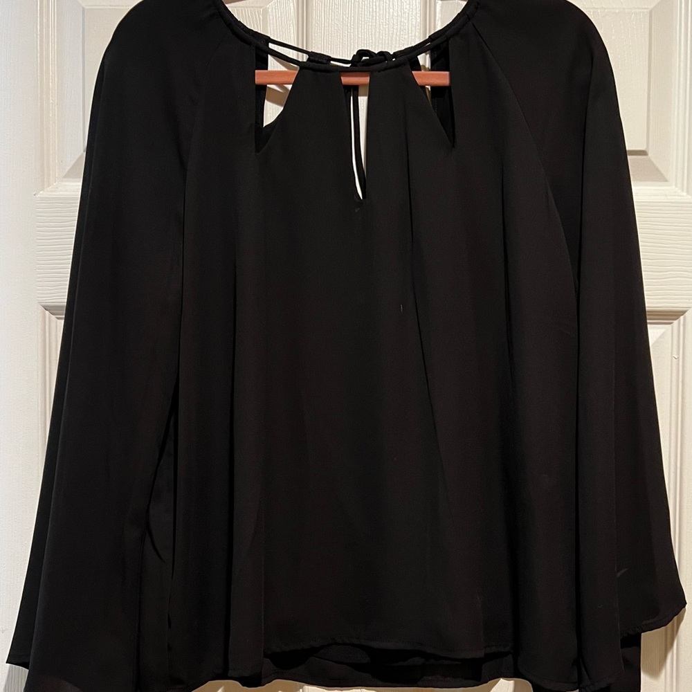 Fun black blouse for all occasions
